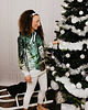 bluza z kapturem damska Damska Bluza z kapturem DR.CROW Christmas Forest 1