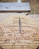 zegary Drewniany personalizowany zegar Numbers eko 1