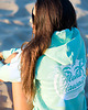 bluza z kapturem damska Bluza miętowa Aloha Hawaii 1
