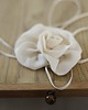 chokery Jedwabny kremowy choker 3