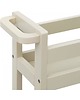 dodatki - łazienka - różne Regał Łazienkowy Regał na Kółkach Scala Beżowy 1