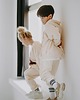 bluzy dla dziewczynki Dres oversize Biscuit Teddy 1