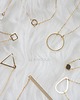 bransoletki złote 16k Gold Plated Tiny Square Bracelet 5