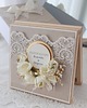 kartki scrapbooking Prezent na 50 rocznicę ślubu z torebką 2