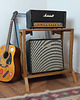 meble - inne Pi Amp Stand - Drewniany statyw na wzmacniacz gitarowy 2