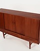 komody Highboard tekowy, duński design, lata 70, produkcja: Dania 5