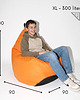 pufy do siedzenia Puf TIPI OSKAR PEREK pomarańczowy 4
