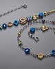 chokery Colours mix vol. 9/deep blue / - choker 3