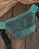 saszetka nerka SASZETKA DAMSKA SKÓRZANA NERKA W STYLU VINTAGE ZIELONA PAOLO PERUZZI T-97-HGR 5