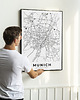 plakaty Plakat Monachium mapa 4