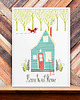 plakaty Plakat z domkiem i lisem, home sweet home 1