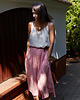 spódnice midi Spódnica Adara Light Rose 8