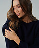 swetry damskie Sweter Cashmere Hug Granat 3