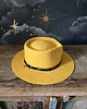 czapki i kapelusze męskie Żółty kapelusz, Fedora, hakuna matata 2