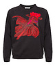bluza bez kaptura damska Bluza z rybą 5