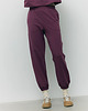 bluza bez kaptura damska Bluza Art mauve wine z poduchami 2