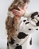 gumki do włosów Scrunchie Nasturcja, gumka do włosów, handmade 2
