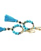 kolczyki z kamieniami Kolczyki Wianki boho /blue lagoon/ 4