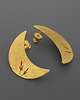 kolczyki pozłacane Kolczyki pozłacane księżyce 2
