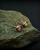 kolczyki wire wrapping Kolczyki sztyfty z cytrynem 6