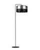 lampy podłogowe Elegancka lampa podłogowa do sypialni z abażurem w stylu glamour BOLIVIA GLAM 5