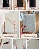 komody i szafki SAND-Wisząca łazienkowa szafka z szufladami 6