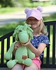 misie i maskotki Zielony handmade jednorożec w rozmiarze XL 2