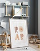 obrazy i plakaty do pokoju dziecięcego Plakat ROAR z Lwem P66 1