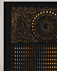 plakaty 40x50cm Plakat Kalendarz Faz Księżyca 2024 Black 2