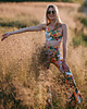 legginsy Legginsy dzwony Yogi Bells - Sunny Summer 1