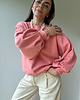 bluza bez kaptura damska Bluza Enjoyable coral 2