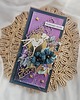 kartki scrapbooking Kartka słodkiego życia z postacią kobiety w kieliszku 1