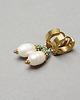 kolczyki pozłacane Kolczyki pozłacane Pearls [white] perły vol. 23  5