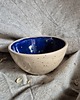 miski i misy Ceramiczna miska z folkowym ptakiem, recznie malowana miska 1