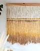 makramy Bardzo duża makrama na ścianę GOLDEN SAND 7