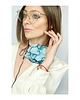 chokery Niebieski choker 1