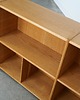 regały Regał jesionowy, duński design, lata 70, produkcja: Lyby M 5