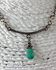 srebrne naszyjniki Turkus - srebrny naszyjnik 2