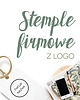 stemple Stempel z logo okrągły 1
