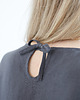 sukienki mini damskie Lniana Sukienka DAISY CHARCOAL 5