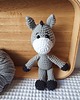 misie i maskotki Mini  osiołek, osioł 1