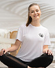 t-shirt damskie T-shirt do jogi AWAKEN - biały m/l 1