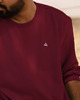 bluza z kapturem damska Bluza Burgundy Flow Longsleeve UNISEX 1