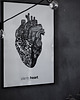 grafiki i ilustracje Plants heart 50x70 cm 7
