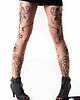 legginsy Legginsy cieliste z tatuażem Deer 3
