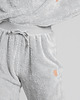 piżamy damskie Pluszowe spodnie-popielate(LA-004) 2