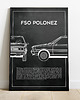 plakaty Plakat Polska Motoryzacja - FSO Polonez 1