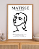 plakaty PLAKAT  dekoracyjny Matisse, wystawowy line art, 3