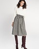 spódnice midi Spódnica wełniana Kora Grey 1