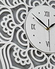 zegary DEKORACYJNY, AŻUROWY ZEGAR ŚCIENNY, MANDALA, 60 cm S ( 40 x 40 cm ) 3